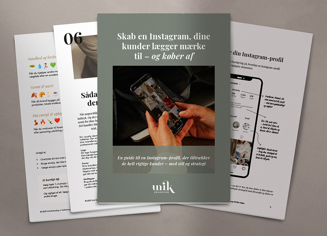 Skab en Instagram, dine kunder lægger mærke til – og køber af
